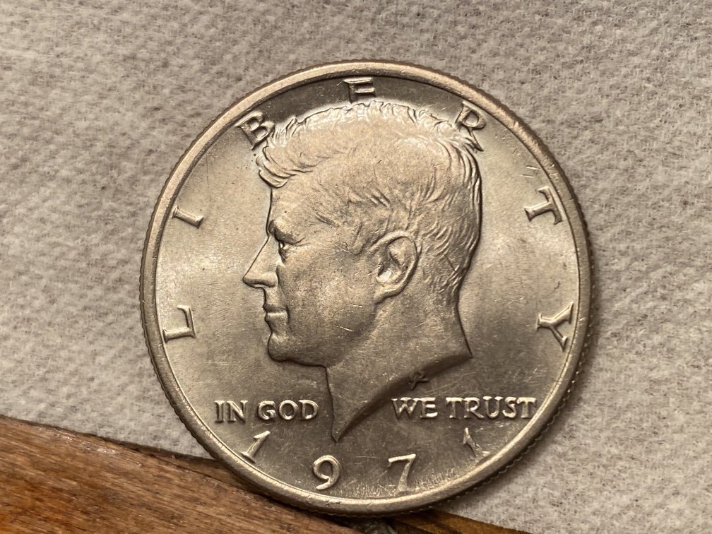 1971-Kennedy-Half-Dollar-For-Grading