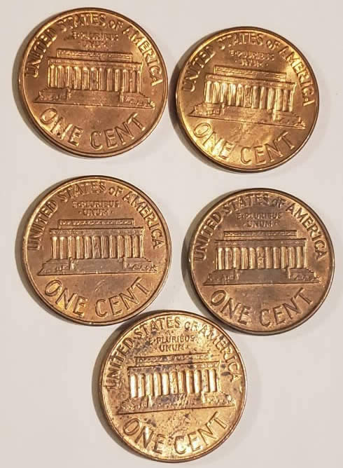 61,-62,-63-Lincoln-Pennies