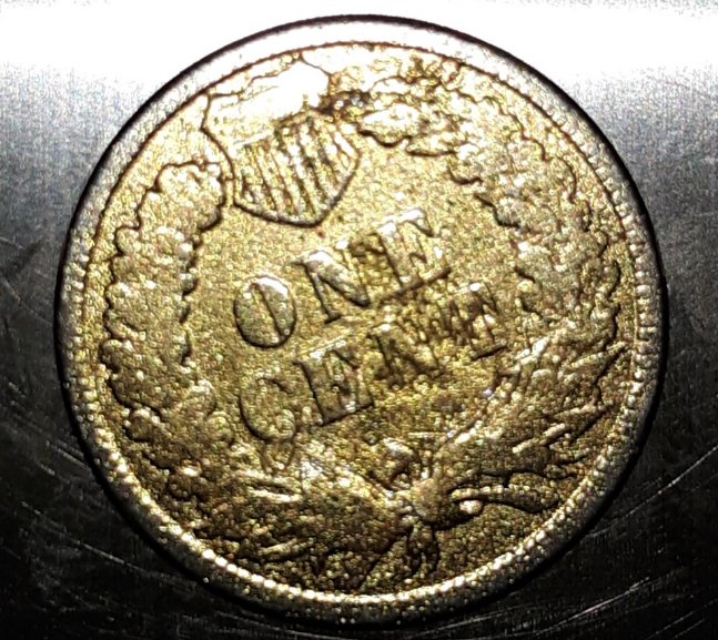 1884-'Gold'-Underweight-Indian-Head-Cent