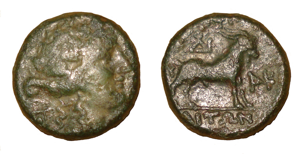 Macedon-Amphipolis-Dionysos-And-Goat?