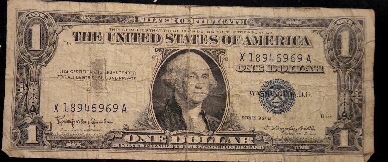 1957-Series-One-Dollar-Silver-Certificate