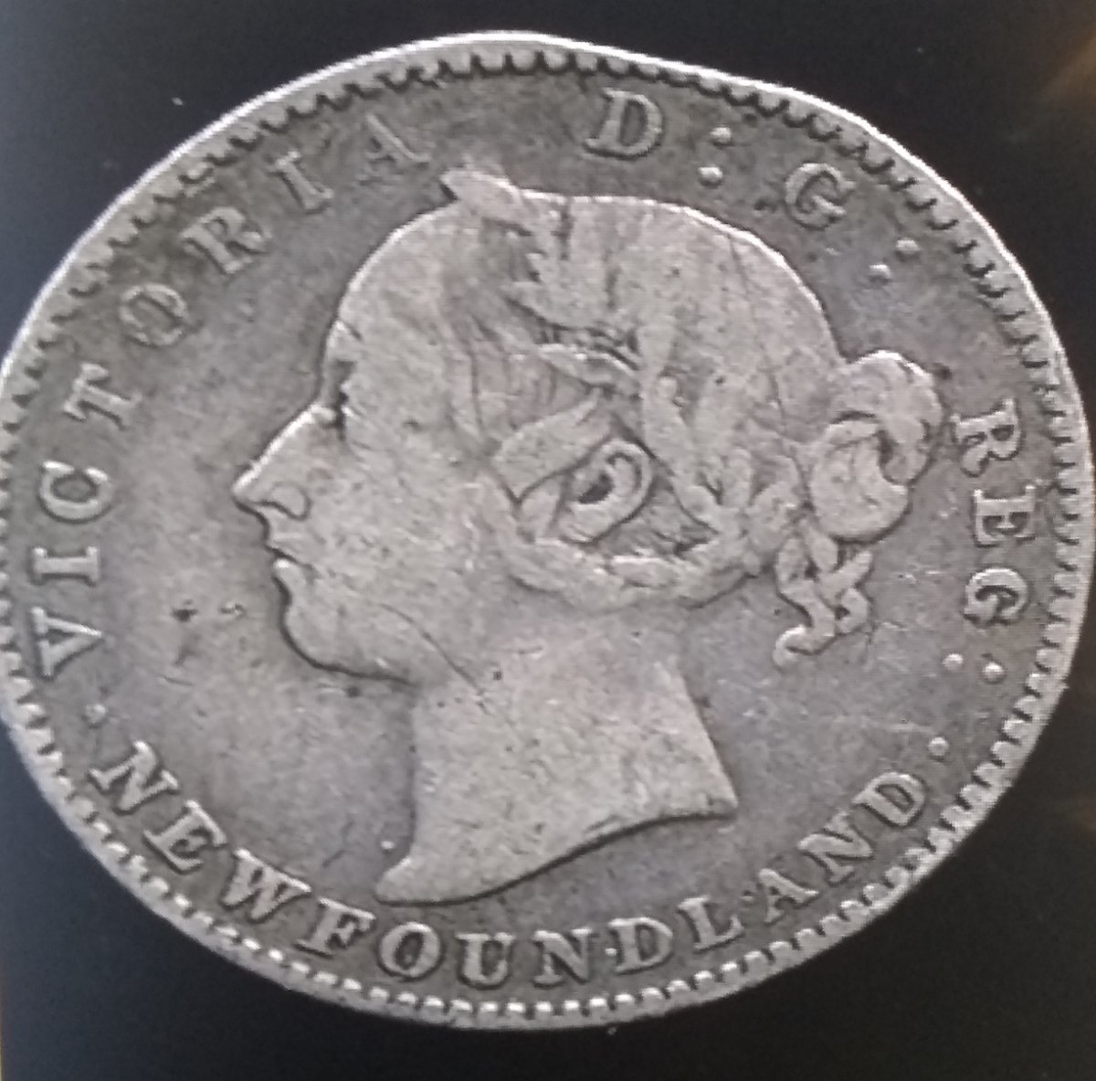 1896-Newfoundland-10-Cent-Straight-Clip?