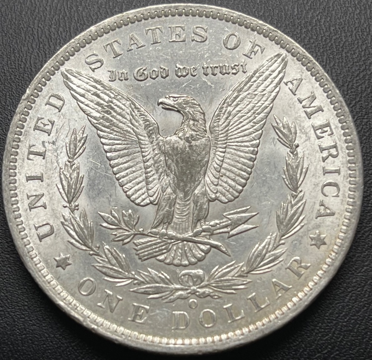 1885-O-Morgan-Dollar---AU-58?