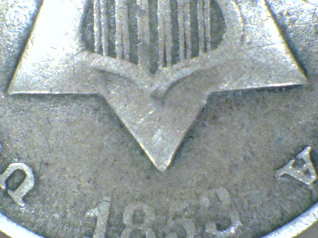 1853-Two-Cent-Silver----What-Caused-This?