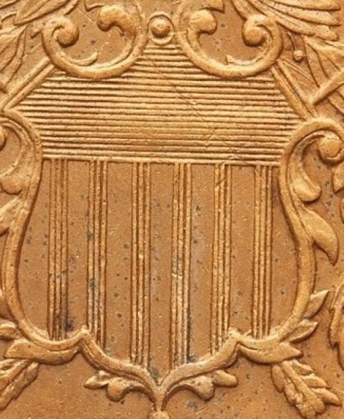 1983-Lincoln-Memorial-Cent-Mint-Error---Marjor-Uniface-Die-Dents