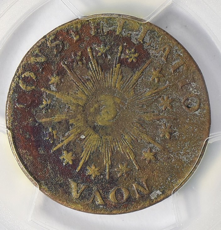 More-Fun-For-Your-Money?-1785-Nova-Const.-Cast-In-Brass-With-Copper-Wash?