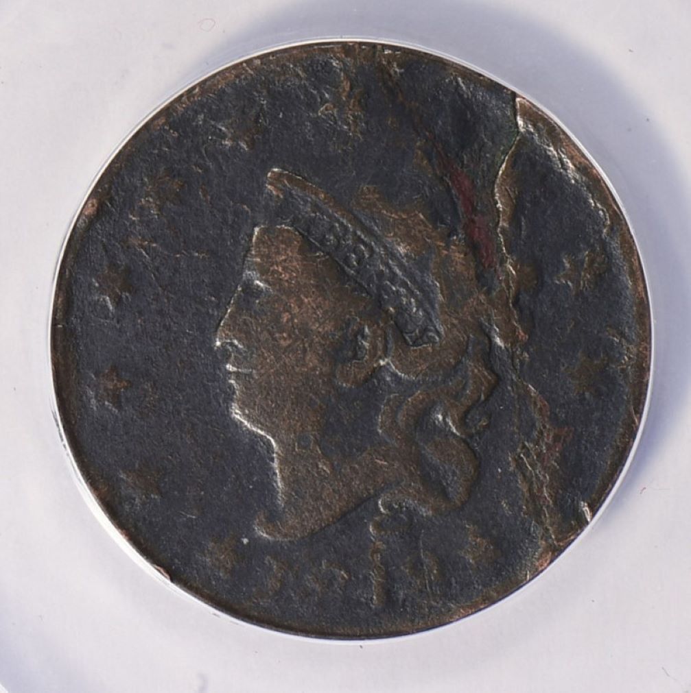 1819-Large-Cent-Huge-Lamination-What-Made-It-Explode?