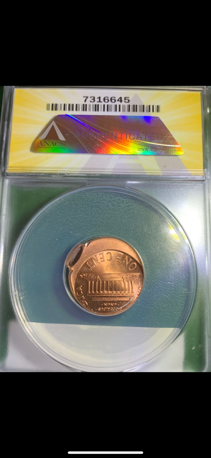 2001-Dbl-Struck-Both-Strikes-Off-Center-And-Uniface-MS-64-Lincoln-Penny-Value?