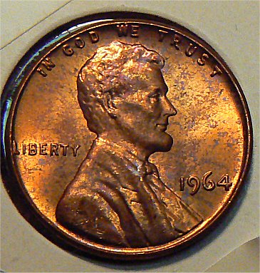 1964-P-1-DO-002-Lincoln-Memorial-Cent