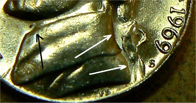1969-S-Jefferson-Nickel--Grease-Filled-Die?