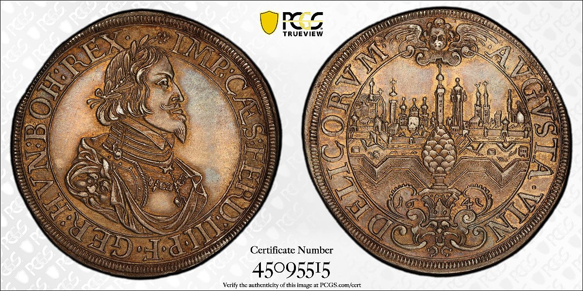 Possible-Non-Genuine-1643-Augsburg-Thaler
