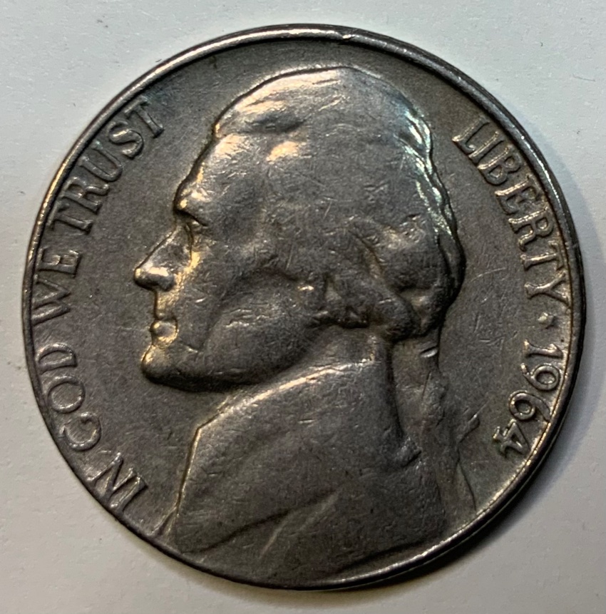 1964-Jefferson-Nickel,-D/D-RPM?
