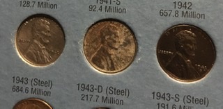 1941-1974-Complete-Folder-Lincoln-Cents-Set-From-CRH.