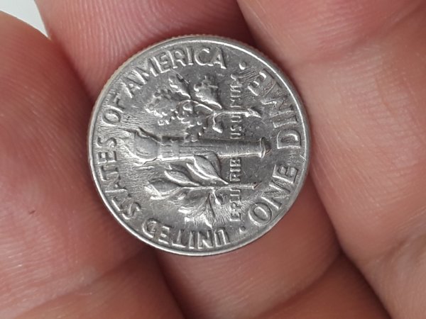 1965-Dime-Mohawk-Error--Hairs-Or-Hairs-On--Other-Side-Coin