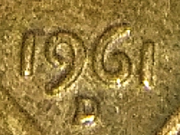 1961-D-1c-Mint-Error