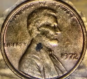 Neat-1972-1c-Rim/Fin-Error-Penny