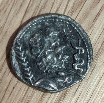 Unidentified-25mm-Silver-Coin-Greek-Or-Romen?