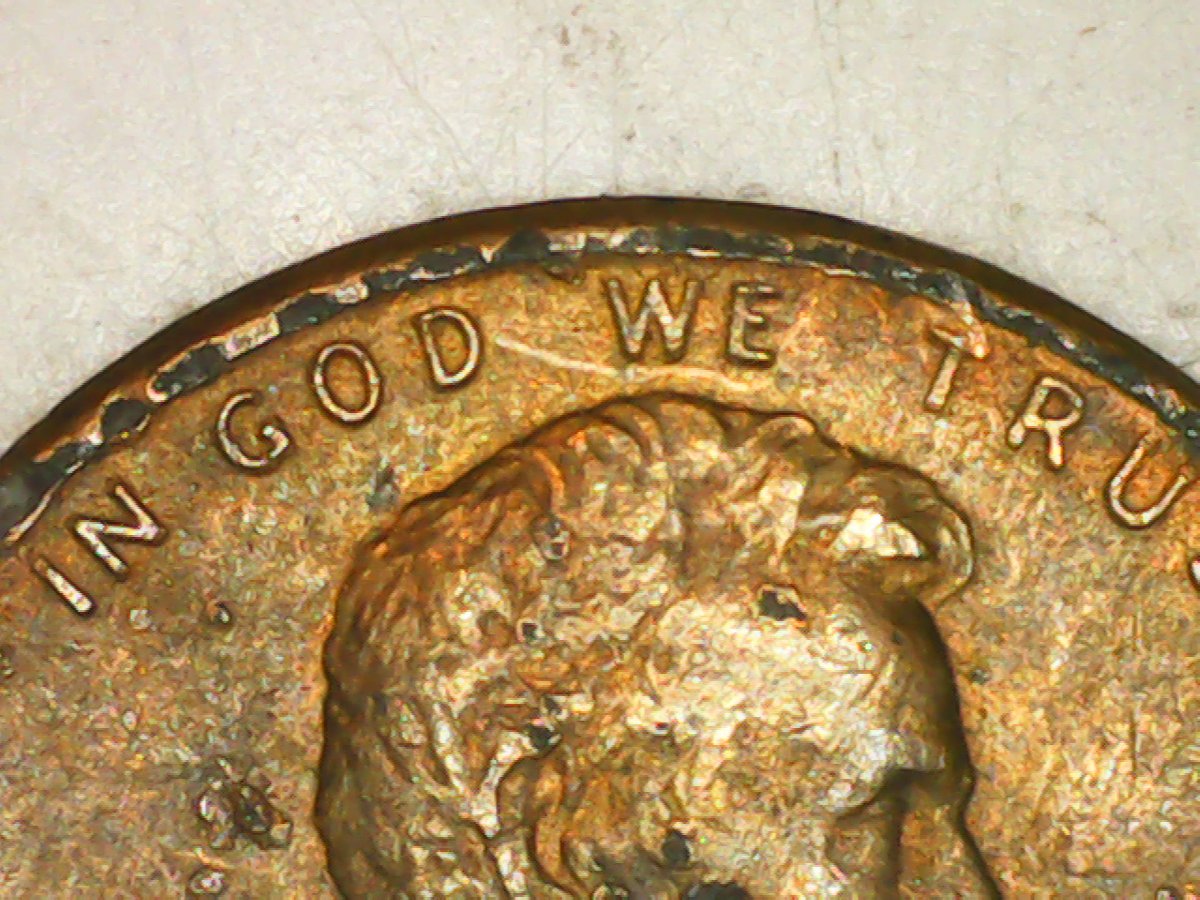 1987-Penny-Environmental-Or-Mint-Damage?