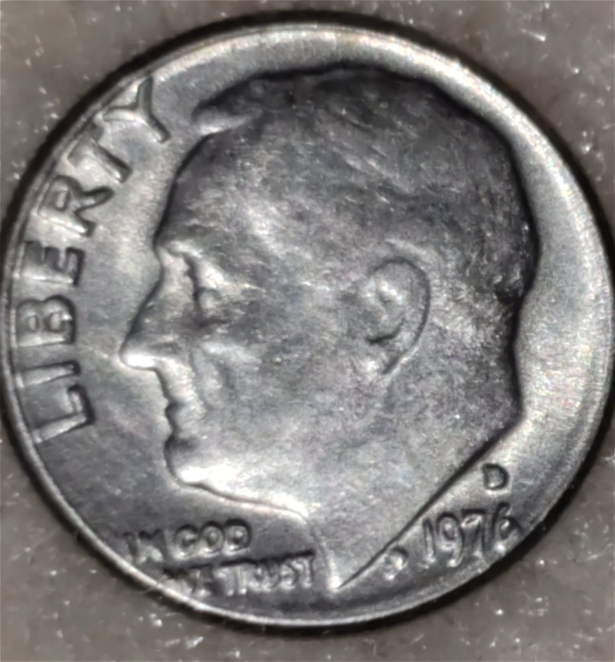 1976-D-Dime:-Thoughts-On-Offset?-Valueable-Or-Just-Just-Common-Mishap