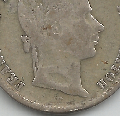 Austria-1860-Quarter-Florin-With-Partial-Mintmark