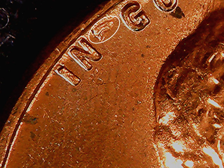 1958-D-LWC-9-Coins-With-The-Same-Die-Gouge