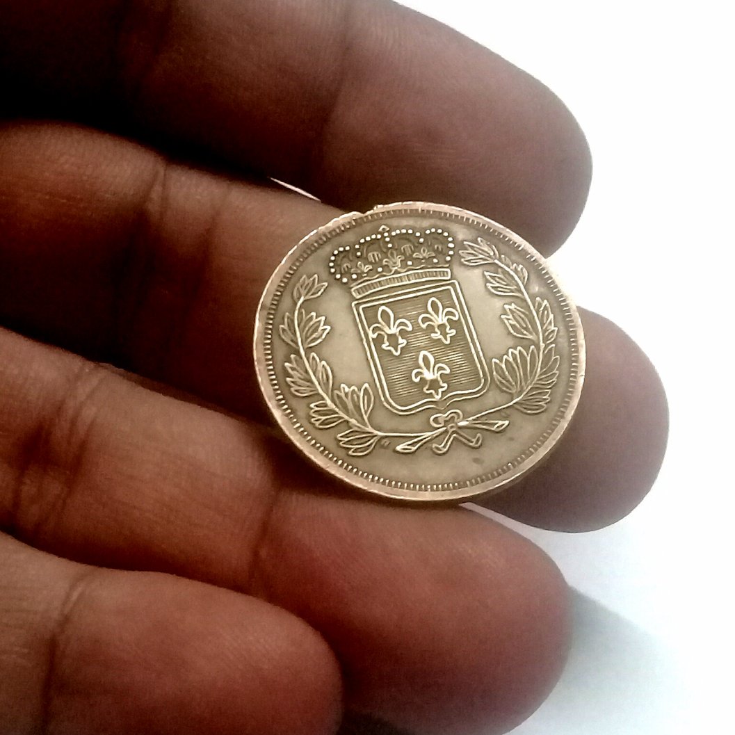 French-Crown-Medal-Or-Token