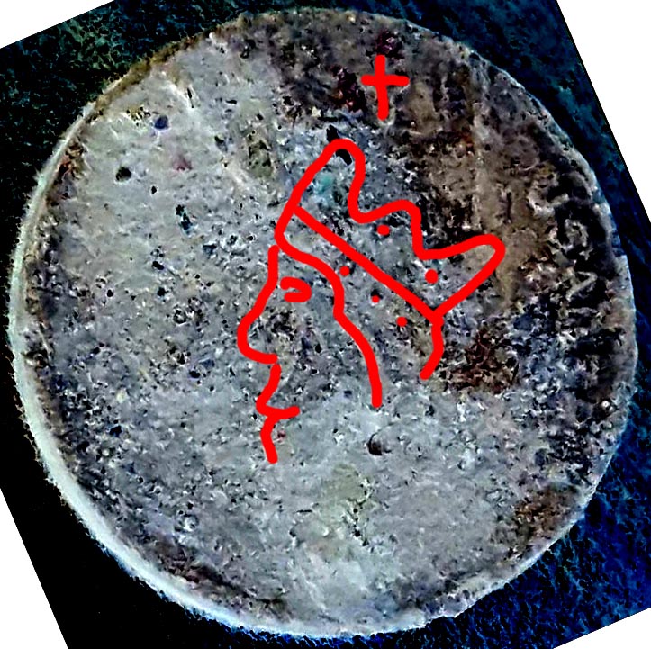 Trying-To-Identify-A-Coin-Or-?-My-Mother-Found-In-Her-Garden.