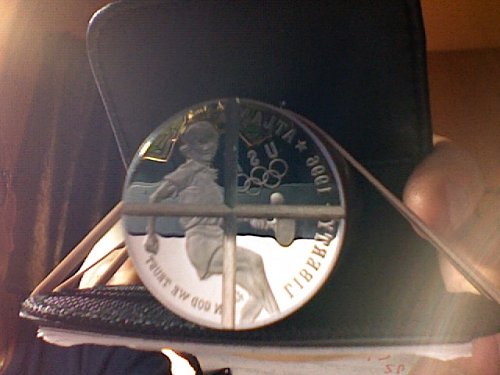 Commemorative-1995-Olympic-Coin-Die-Direct-From-The-Mint