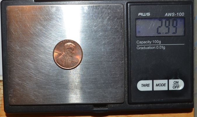 1983-2.94-Gram-Cent-Found-In-Change