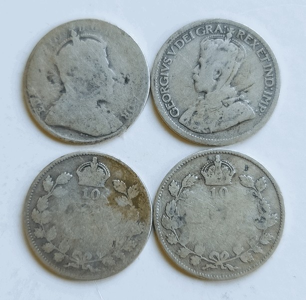 Canadian-Silver-Dime-And-Quarter---To-Melt-Or-Keep/Sell?--Are-There-Criteria?
