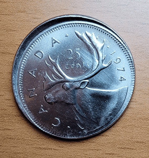 1974-Quarter-Find-Today---Uncentered-Broadstroke