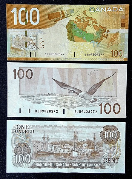 $100-Notes---1975,-1988,-2004-My-First-Bills