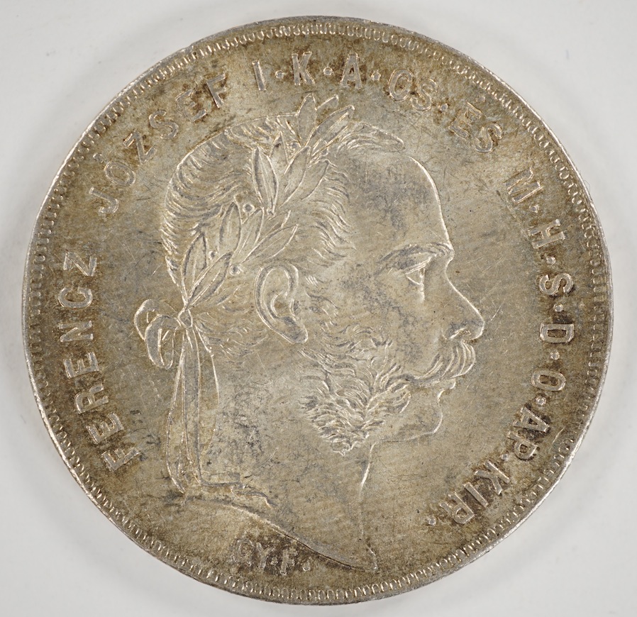 Hungary---1-Forint-1870-Gyf