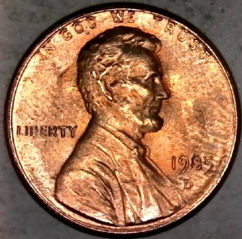 1985-D-Lincoln-Cent-Error