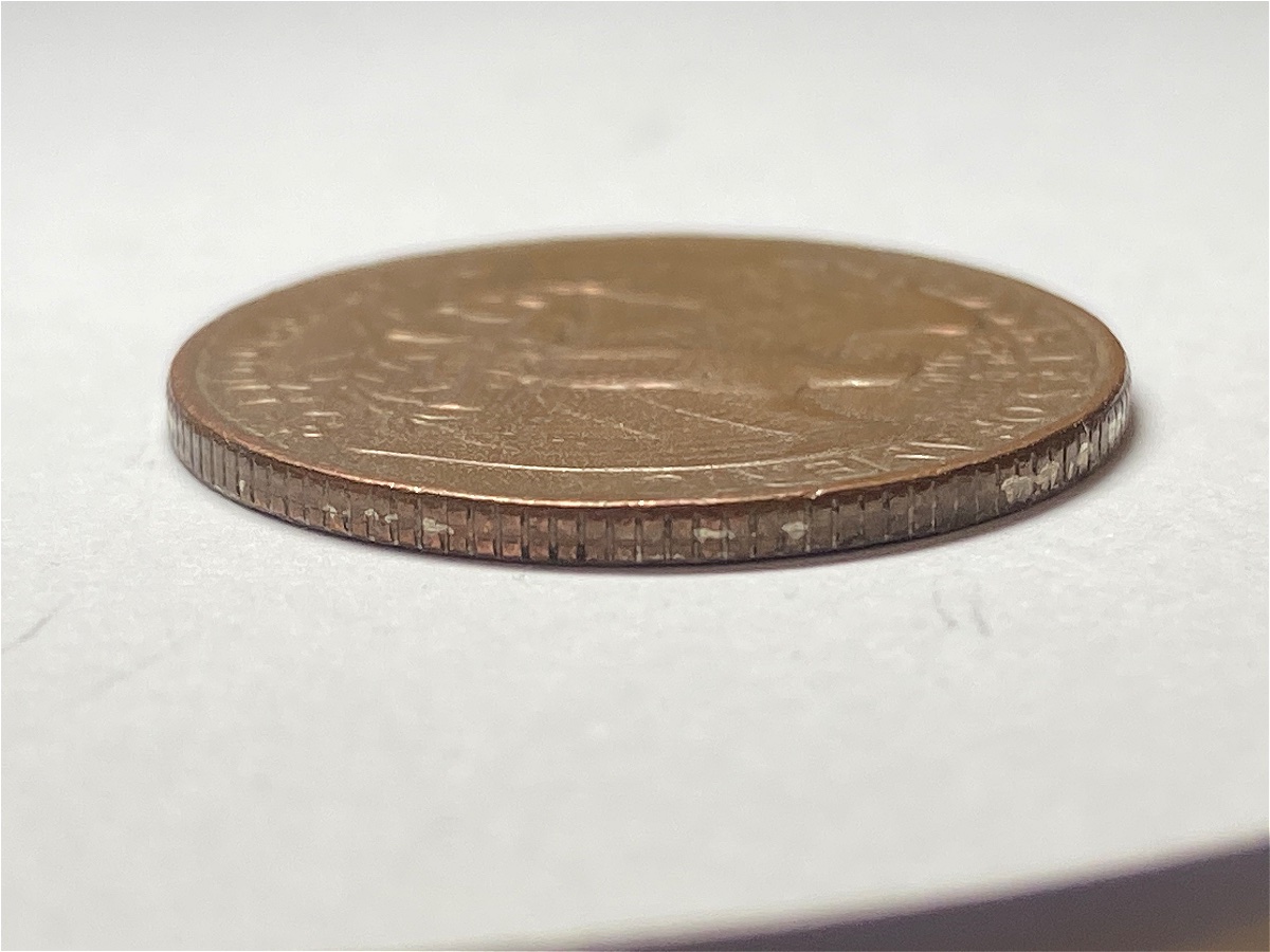 1982-P-Washington-Quarter-Reverse-Missing-Clad-Layer