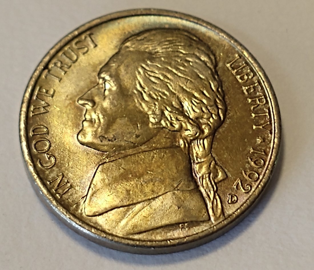 1992-D-Jefferson-Nickel