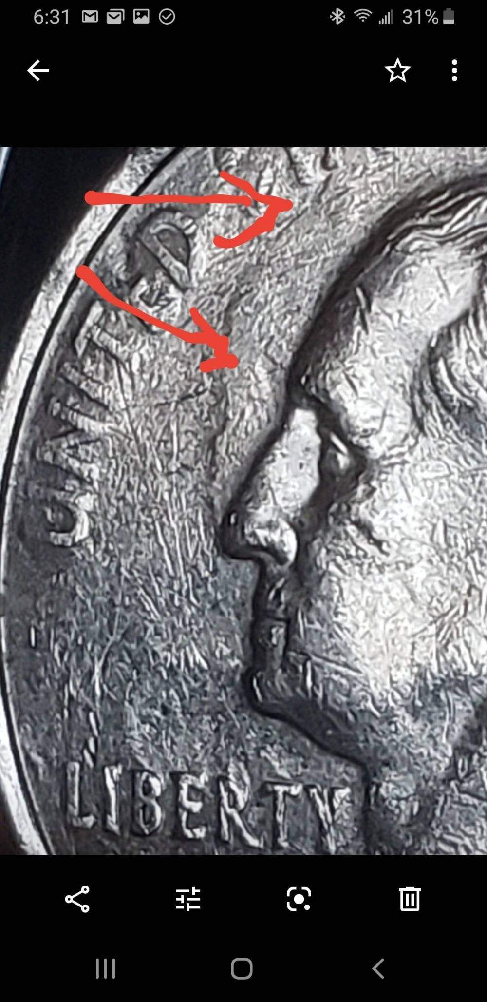 1999-Georgia-P-Quarter-Double-Struck-Missing-Ear?