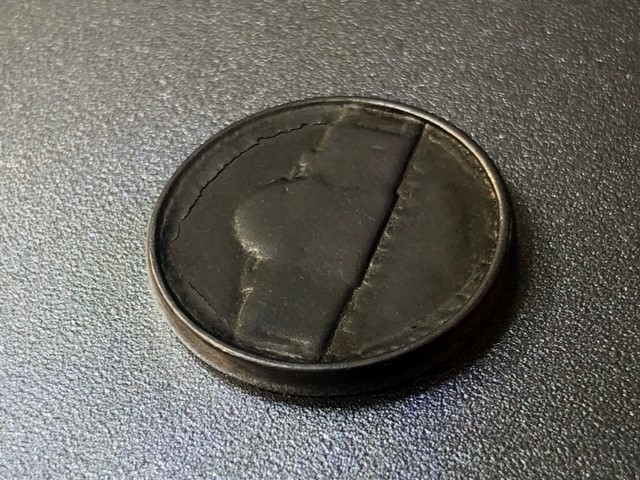 19?-Jefferson-Nickel-Die-Cap-Strike-Through-Both-Sides?