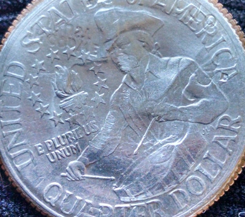 Flattened-Bicentennial-Quarter