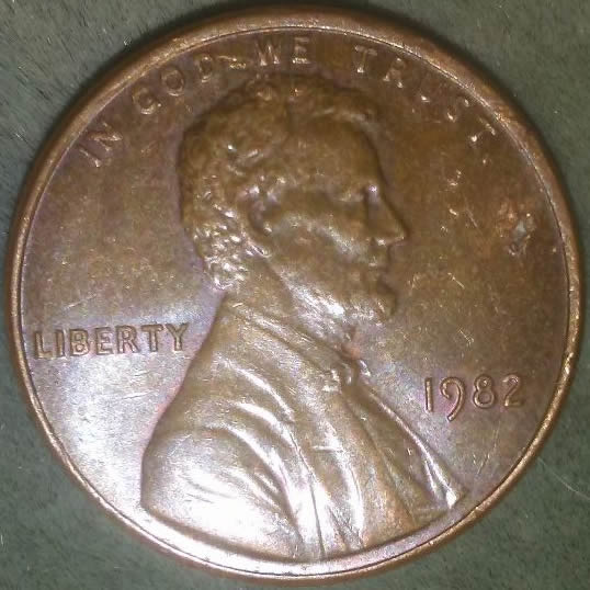 Small-Date-1982-Cent-3.1-Grams