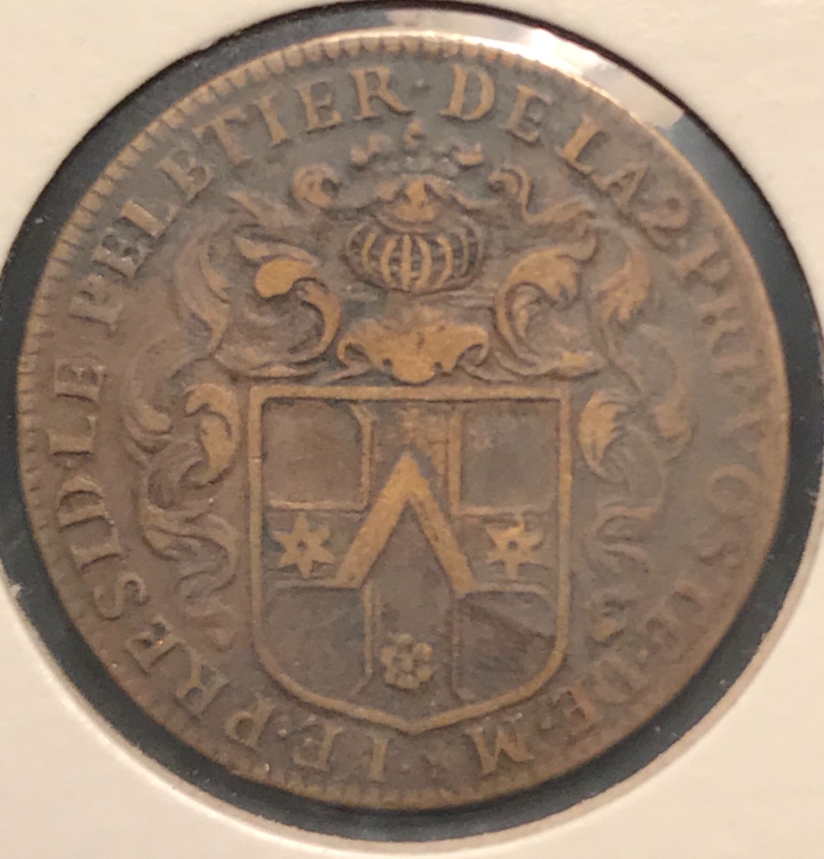 Help-Identifying-1671-French-Token:mintage,-Grade,-Value