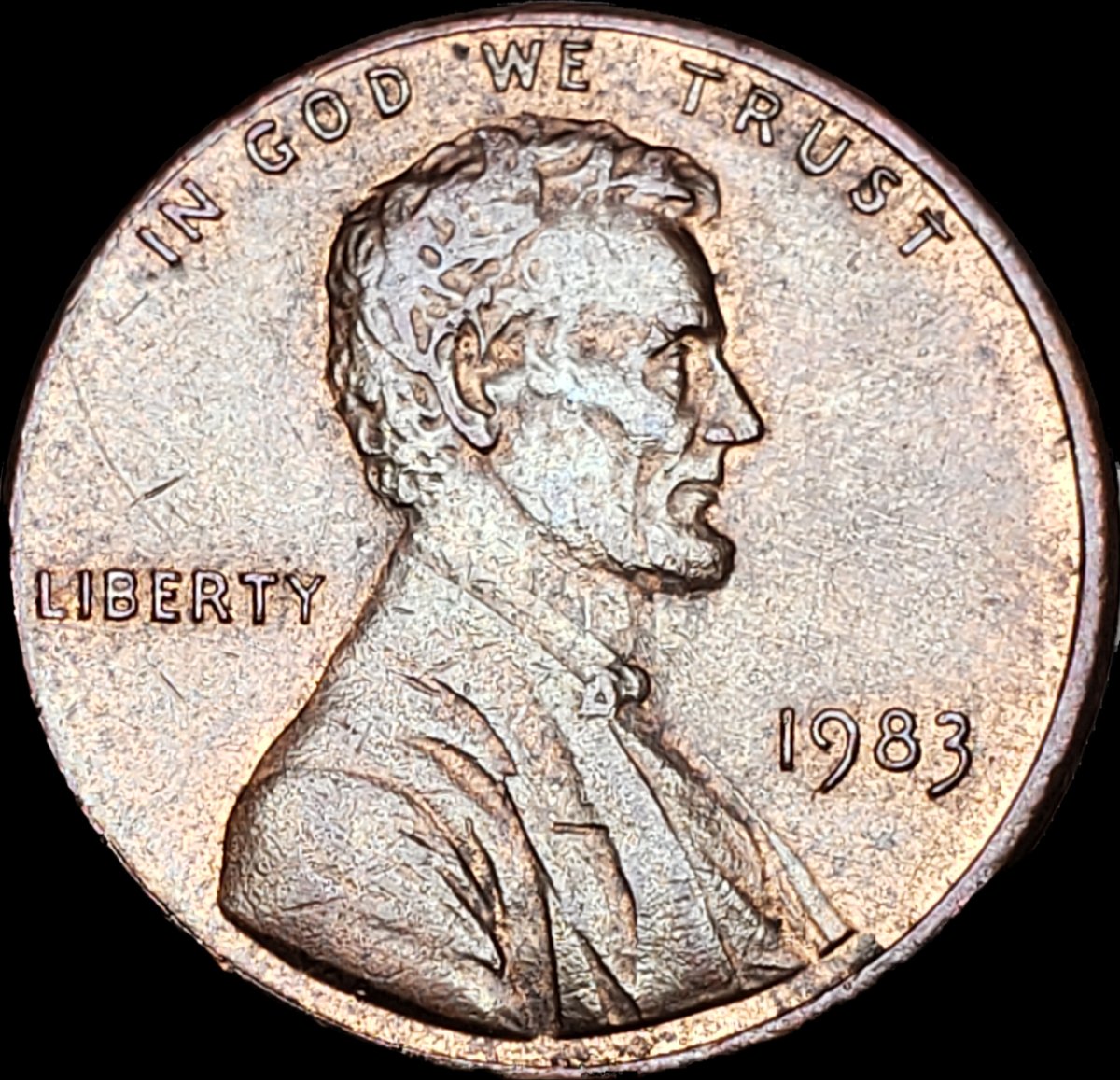 1983-Lincoln-Penny-Obverse-Error-Possible-Die-Clash?