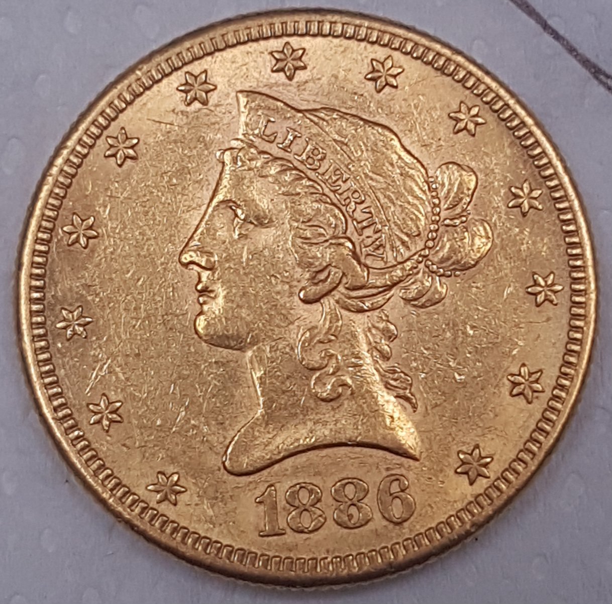 1886-S-10$-Liberty-Head-For-Grading