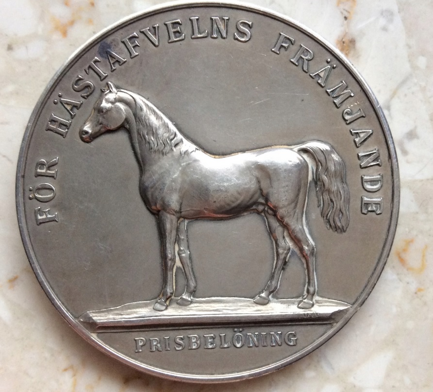 Sweden;-Gustaf-V-Horse-Breeding-Medal