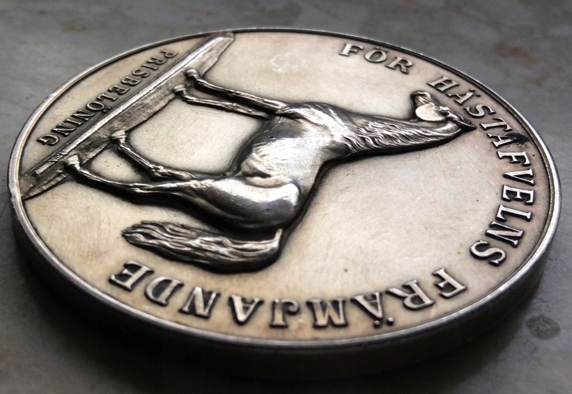 Sweden;-Gustaf-V-Horse-Breeding-Medal