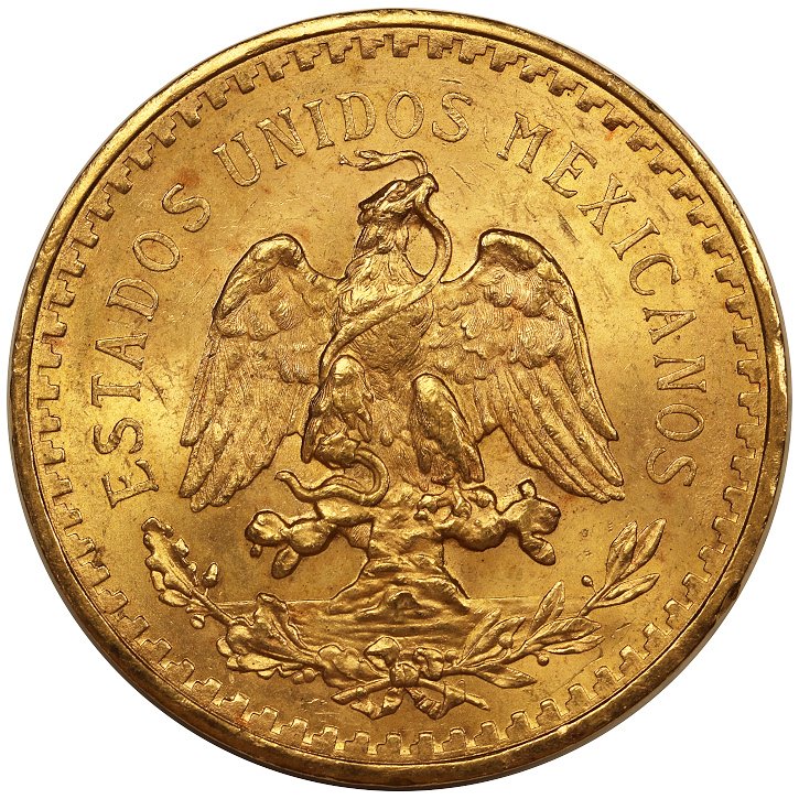 Mexico-50-Pesos-1943,-For-Grading