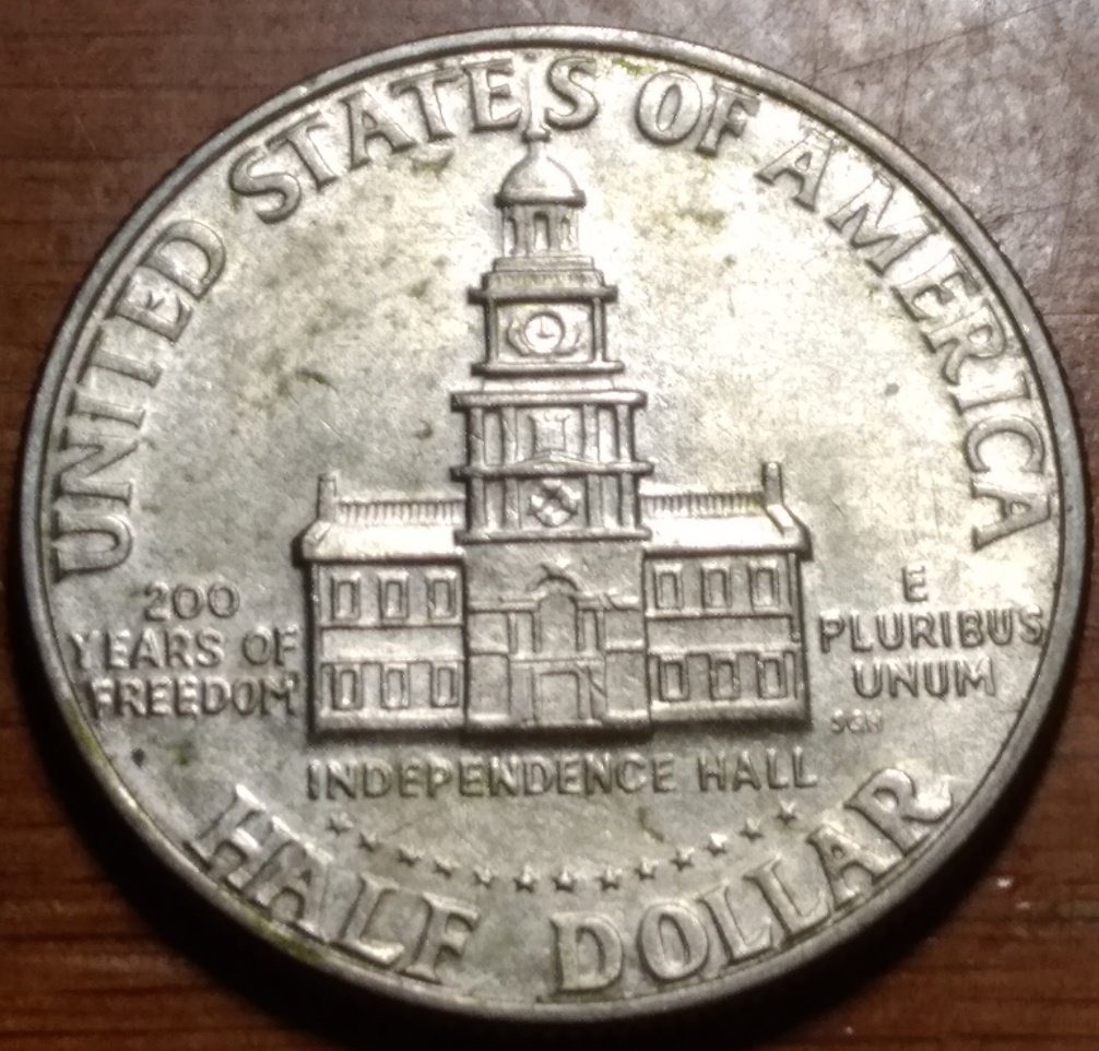 Grease-Strike?-Double-Die-Reverse-Bicentennial-Half-Dollar