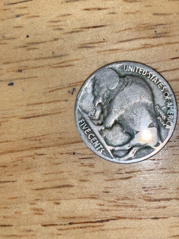 Buffalo-Nickel---Unsure-Of-Year-Unique-Number-On-Coin