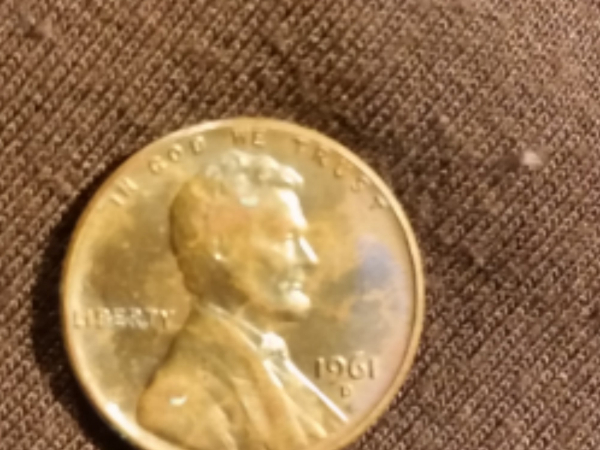 1961-D-Lincoln-Cent-Obverse-Appears-Two-Toned