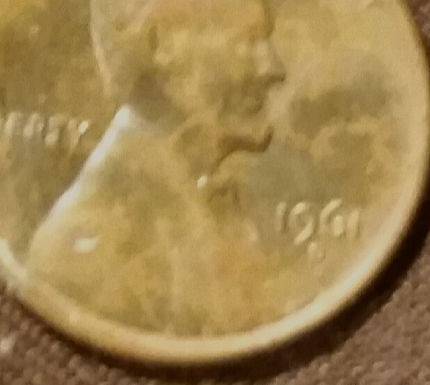 1961-D-Lincoln-Cent-Obverse-Appears-Two-Toned
